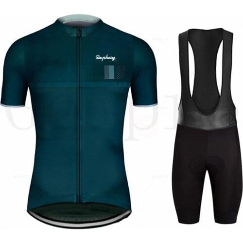 Go Pro Raphaing Cycling Set Mens Short-sleeved Bike Clothes Mtb Cycling Clothing Triathlon Uniform Jersey Cycling