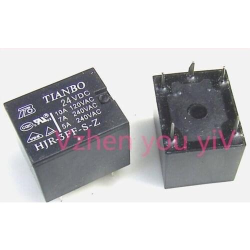 1pcs power relay HJR-3FF-S-Z 24VDC for TIANBO 24V