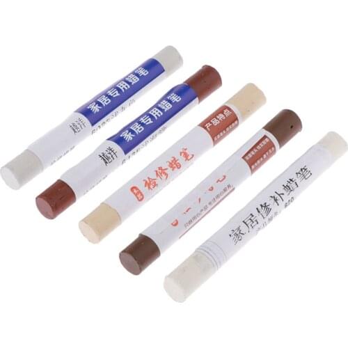 Furniture Repair System - 5Pc Scratch & Repair Touch-Up Kit - Felt Tip