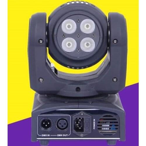 Double Side LED Moving Head;LED: 1pcs 10W RGBW led and 4pcs 10W RGBW led