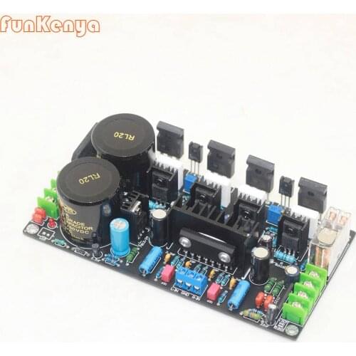 IRF240 field effect transistor power amplifier board separation for super LM3886 TDA7293/TDA7294 adjustable class A
