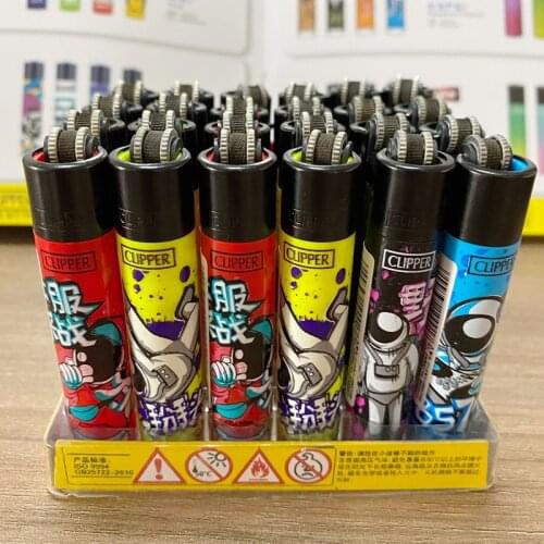 CLIPPER Grinding Wheel Lighter Interesting Personality Creative Lighter Mens Gadget Collection Gift (no Gas In The Lighter)