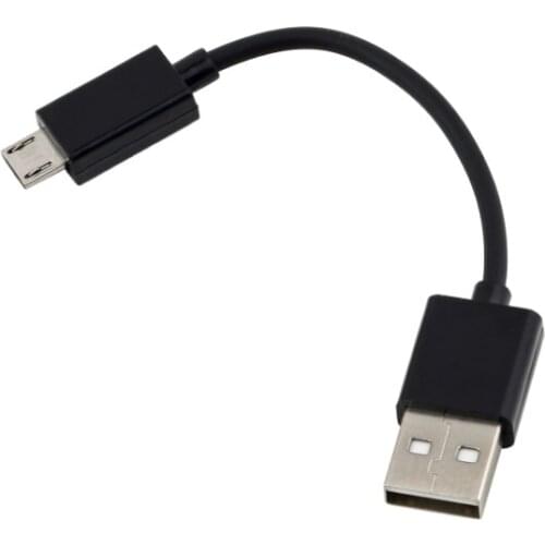 10CM USB 2.0 A to Micro B Data Sync Charge Cable Cord For PC Laptop