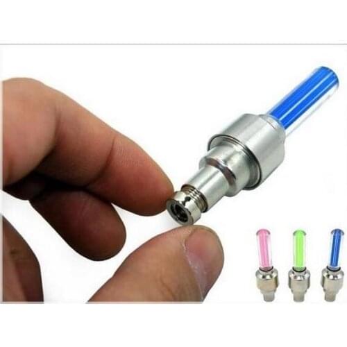 Party Favors EL wheel LED Car Bike Flash Tyre Light Valve 1000pcs Stem Cap Lamp Motorbicycle Light
