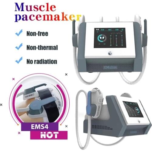 5 Handles Electromagnetic Muscle Stimulator EMS HIFMT Muscle Build Body Slimming Teslasculpt Machine