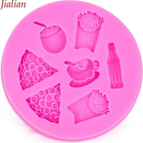 Angel Wings Food grade 3D fondant cake silicone mold Baby born for Reverse forming polymer clay chocolate decoration tools F0051