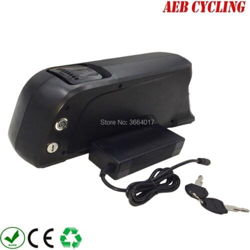 Free shipping to EU US 48V 14Ah high power Li-ion 18650 battery pack dolphin down tube ebicycle battery for motorbike