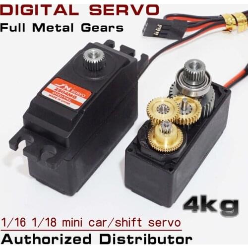 Jx Servo PDI-2504mg 4kg Digital Servo Metal Gear 25g 15mm Shift Servo for RC Car Model Airplane Mini Robot Arm Servo