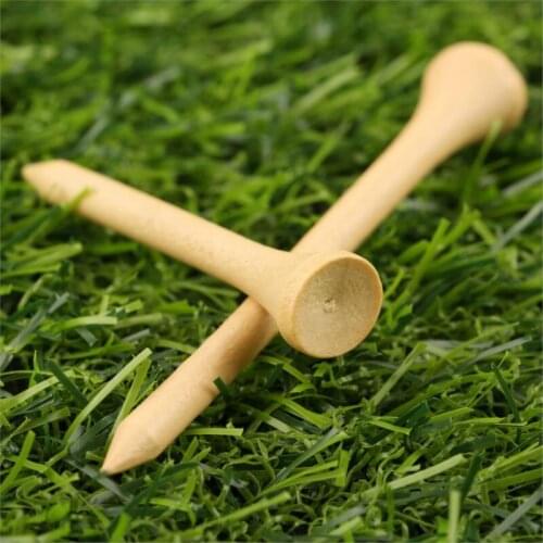 Wooden Golf Tees 50 Pack 42mm 54mm 70mm 83mm 90mm Tees Environmental Golf