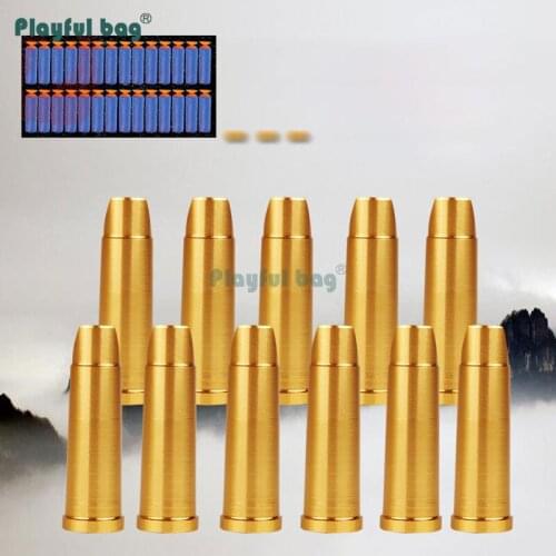 Playful bag Clever tiger Winchester soft bullet gun shell Decorative Foam bullet shell Upgrade material M1894 CS game toys AQA86