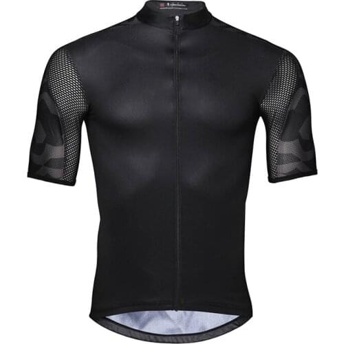 ILPALADINO Refelctive Riding Cycling Jersey Shirts Men Breathable Road Bike Mountain Bike Jersey Anti-sweat MTB Bicycle Jerseys