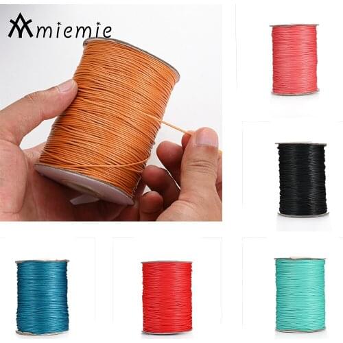 0.5-2mm PU Leather Cord String Multicolor Jewelry 20m Beaded Thread For DIY Handmade Necklace Bracelet Accessories