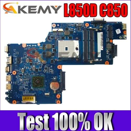 AKEMY Laptop Motherboard H000041530 for Toshiba Satellite L850D C850 PLAC CSAC UMA MAIN BOARD REV 2.1 DDR3