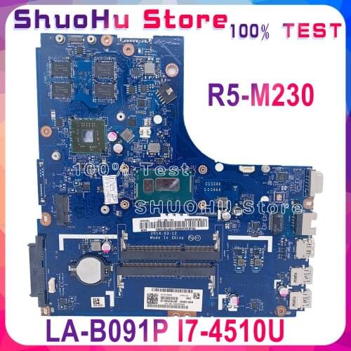 KEFU B50-70 Mainboard For Lenovo B50-70 N50-70 B50-80 Laptop Motherboard LA-B091P Tested 100% work original I7-4510U R5-N230M