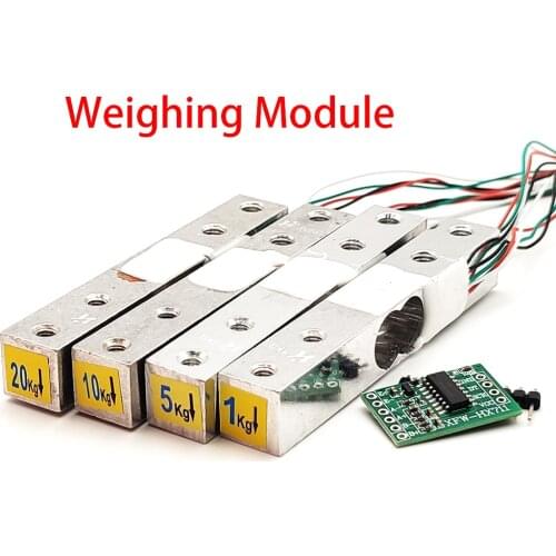 Weighing Module 1kg\5kg\10kg\20kg Small Range Weighing Pressure Sensor With HX711AD Module Kitchen Scale HX711