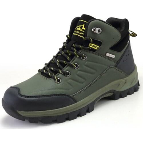 Winter New Outdoor Hiking Shoes Sports mens Shoes Fashion Warm Cotton Shoes thick-soled Snow Boots Comfortable
