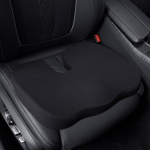 KKYSYELVA BLACK COFFEE BEIGE Memory Seat Cushion Helps With Sciatica Back Pain - Perfect for Your Office Chair Car Seat Covers