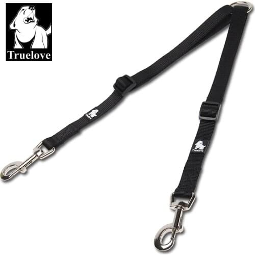 Truelove Nylon Double Dog Leash For Two Dogs Coupler No Tangle Pet Leash For Large Small Dogs For Training Running Dropshipping
