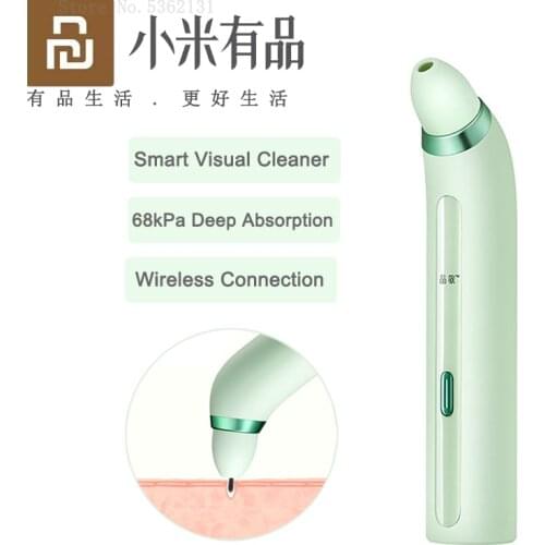 PinJing Visual Blackhead Remover Vacuum Suction Pore Acne Pimple Removal Cleaner 68kPa Deep Absorption Beauty Clean Skin Tool