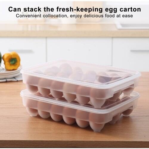 Transparent Durable Reusable 10/20/30 Grids Quail Egg Storage Carton Shop Home Store Fridge Egg Storage Container Organizer Box