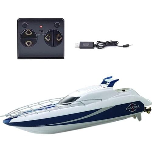 4CH 2.4G RC Speed Boat Super Electric Racing RC Boat Ship Remote Control High Speed Kids Child Toys Gift