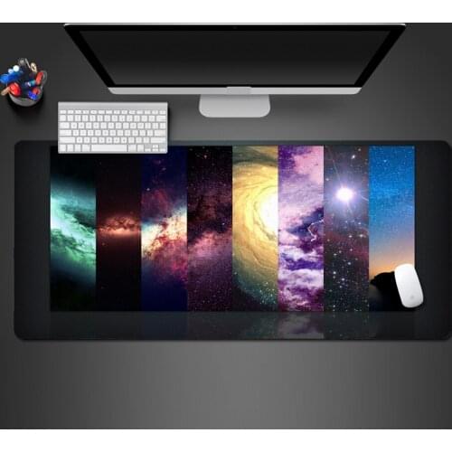 Super Cool Large Universe Color Mouse Pad High Quality Hot Style Laptop Keyboard Large Table Pad Unique Non-Slip Rubber Mats