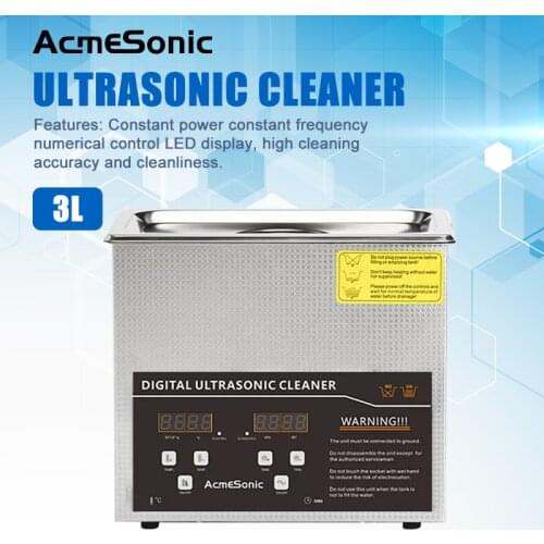 C Series 120w Digital Display Ultrasonic Cleaner with Heating System