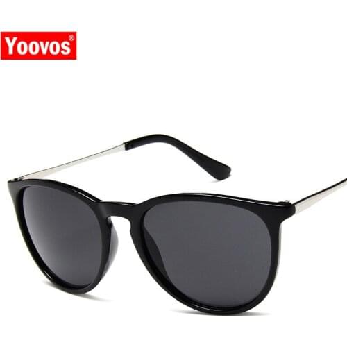 Yoovos 2021 Retro Sunglasses Women Brand Design Small Female Vintage Sun Glasses Ladies Fashion Eyewear Shopping Accessories