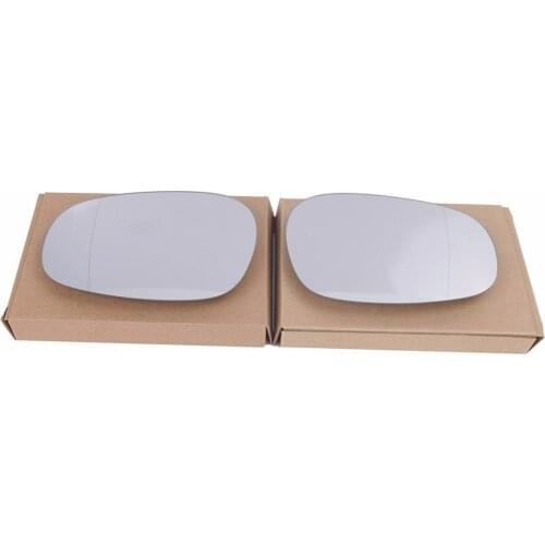 Heated Wing Door Mirror White Glass For BMW E81 E90 E91 E92 325i 328i 335i 4Door 2009-2012