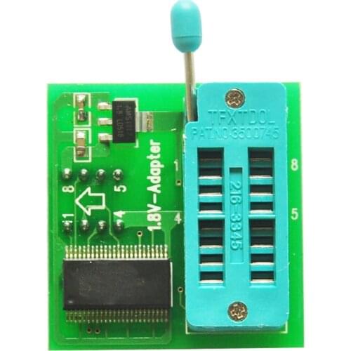 1.8V adapter for Iphone or motherboard 1.8V SPI Flash SOP8 DIP8 W25 MX25 use on TL866CS TL866A EZP2010 EZP2013 RT809 Programmer