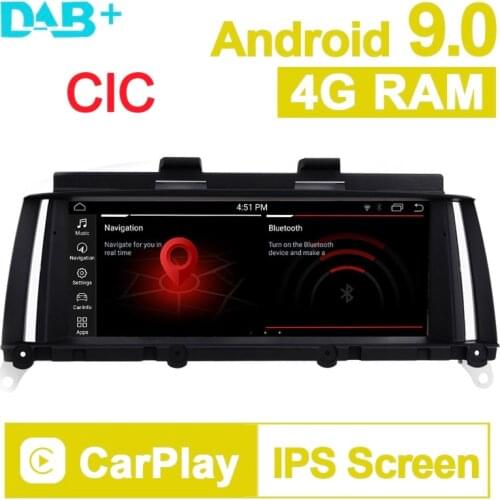 PX6 8.8 inch 64G ROM Android 9.0 Auto Player GPS Navigation System Media Stereo ForBMW X3 F25 for BMW X4 F26 with CIC System