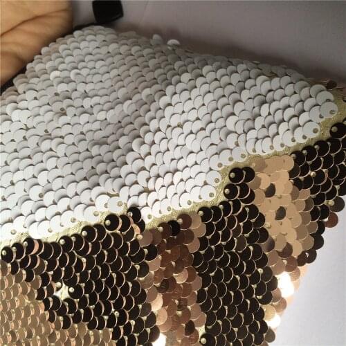 Free Shipping 20pcs/lot Blank Sublimation Magical Sequins Makeup Bag For Sublimation INK Print DIY Gifts Heat Press Transfe