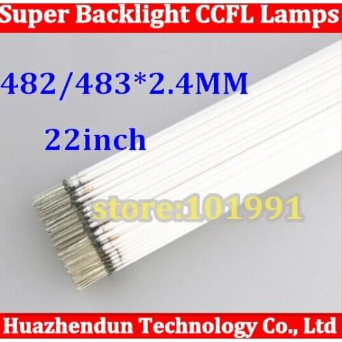 Free shipping by DHL New 22 inch wide Backlight CCFL Lamps Highlight 483MM/482mm *2.4mm for LCD Monitor