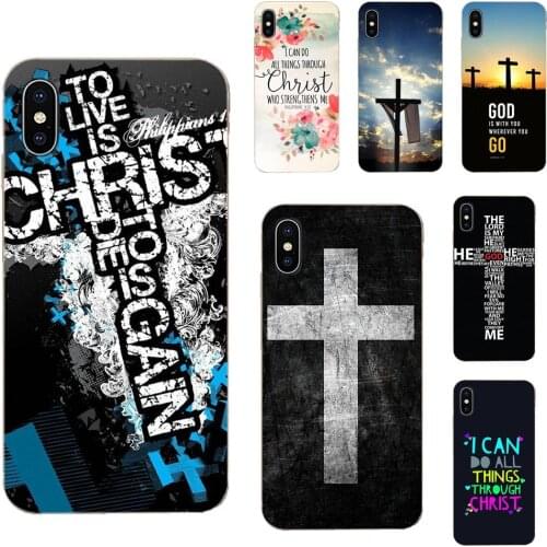 Bible Verse Philippians Jesus Christ Christian For HTC U11 Life Capa U11 Plus U 11 U12 Life Soft Case Capa Cover