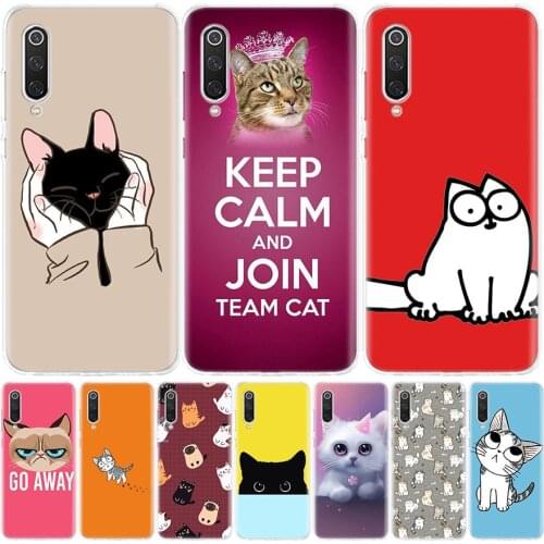 Cat cartoon Cute Phone Case for Xiaomi Redmi Note 10 9 9S 8T 8 7 8A 7 7A 6 6A 9A 9C S2 K20 K30 Pro Fashion Cover Coque