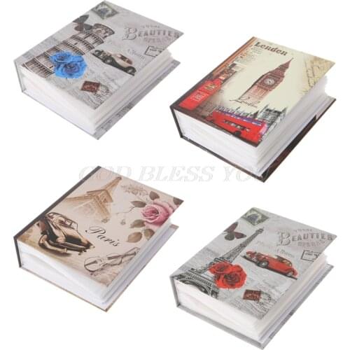 Hot sale 100 Pictures Pockets Photo Album Interstitial Photos Book Case Kid Album Storage Family Wedding Memory Gift