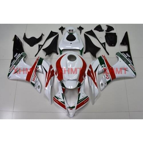 For Honda CBR600RR 2007 - 2008 Fairing Kits for Honda CBR600RR 2007 Motorcycle Fairing CBR 600 RR 08 White Red Fairing
