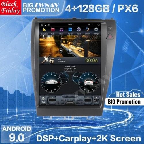 128 Tesla Screen For 2006 2007 2008 2009 2010 2011 2012 Lexus ES ES200 ES240 ES300 ES Android Player GPS Unit Audio Radio Stereo