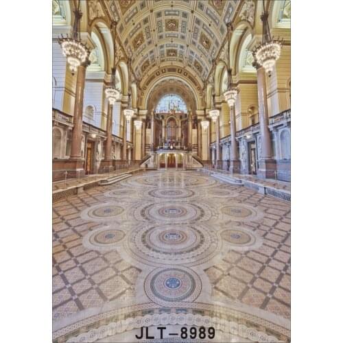 Photography Backdrops Vinyl Cloth Backgrounds Indoor Big Vaulted Hall Photocall for Wedding Children Baby Photo Studio Props