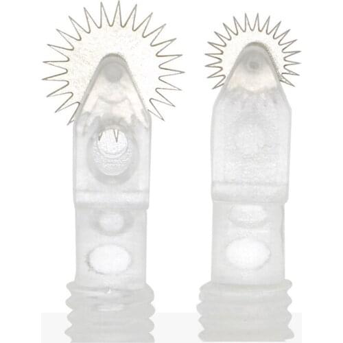 50pcs 6.5/10 mm Easy Color Roller Pin Microblading Needles Tattoo Eyebrow Fog Embroidery For Permanent Makeup Micro Manual Pens