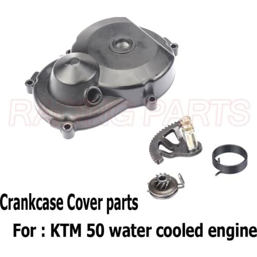 Crankcase Cover Right and Kick start gear sprocket kit For KTM 50 65 50CC 65CC SX Water Cooled engine SX Pro JR LC SX PRO S