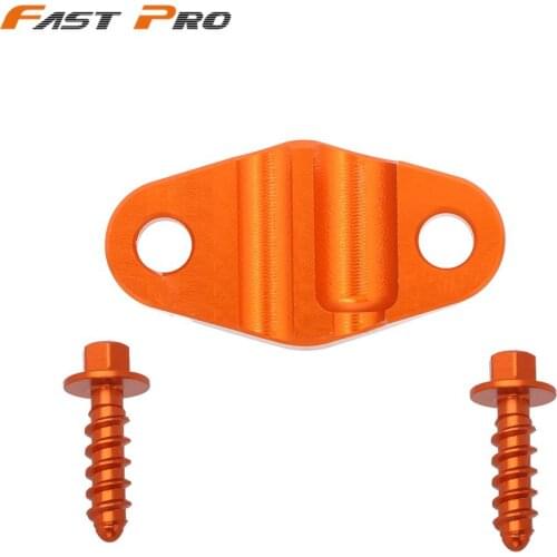 Motorcycle CNC Front Brake Hose Line Holder Clamp Snap For KTM EXC XCW EXCF SIX DAYS TPI 150 250 300 350 450 500 2018-2020