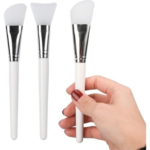 Teemo 1/2Pcs Professional Silicone Mask Brush Soft Skin Care Mud Mixing Face Mask Facial Foundation High-end makeup brush tools