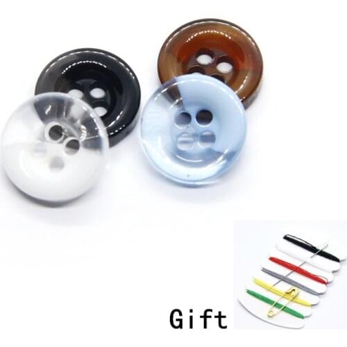 9/10/11mm Transparent Small Shirt Buttons For Clothing Kids Baby Simple Quality Decorative Handmade DIY Accessorie Wholesale