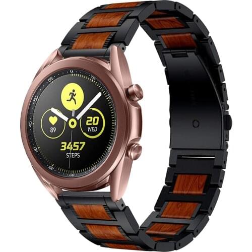 Active 2 straps for samsung galaxy watch 3 45mm 41mm bands galaxy watch 46mm correa for amazfit bip gts huawei watch gt 2e belt