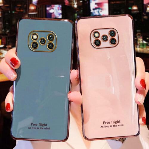 Luxury Silicone Case For Xiaomi Poco X3 Pro phone Case For Poco X3 NFC Cover Shockproof Stand Holder Case POCO X3 M3 F2 F3 Pro
