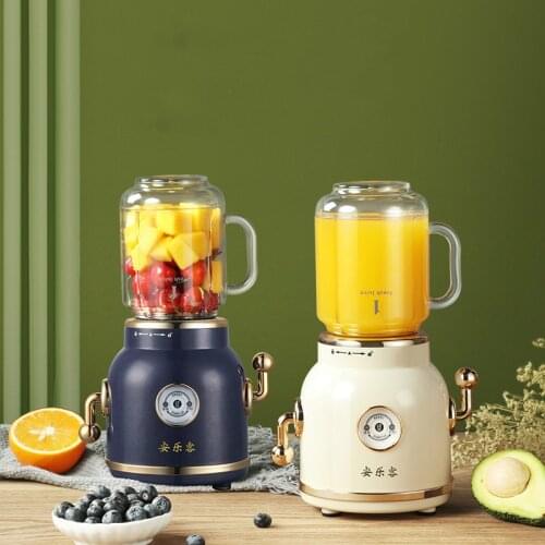 220V Juicer Electric Multifunction Juice Blender Fruit Vegetables Food Maker With 550ml/600ml Portable Cup