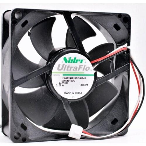 Brand new original 80T24MUA7-53J241 8cm 8025 24V 0.09A inverter industrial computer cooling fan