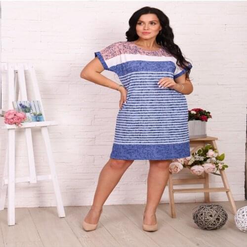 Летние трикотажные платья SoVi China At AliExpress