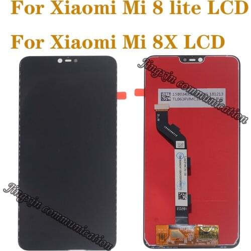 For Xiaomi Mi 8 Lite LCD display touch screen digitizer for xiaomi Mi8 lite Mi 8X mi8 Youth display repair parts